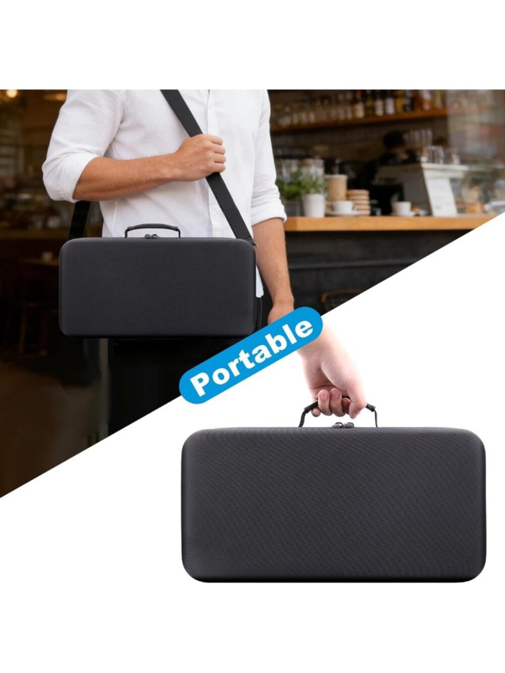 Portable Printer Travel Case for HP OfficeJet 250 - Hard Shell, Wireless - Picture 8 of 9